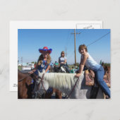 Baylie auf der Phelan Parade Postkarte (Vorne/Hinten)