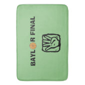 Baylor Final Four Badematte (Vorderseite Vertikal)