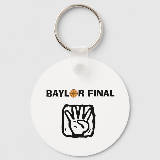 Baylor Final Four Schlüsselanhänger (Vorderseite)