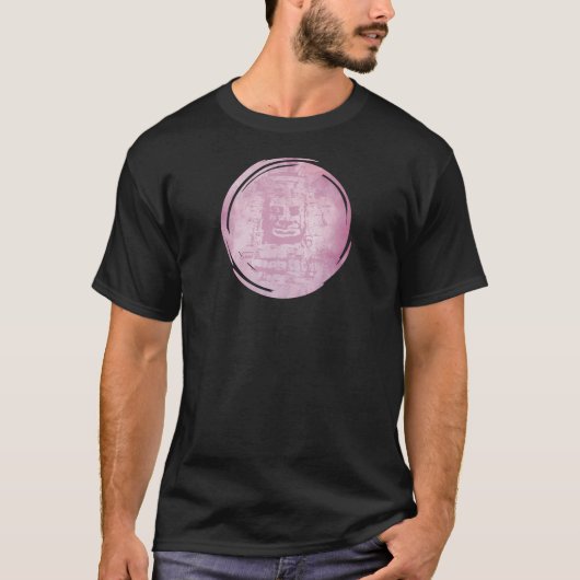 Bayon Face Pink T-Shirt (Vorderseite)