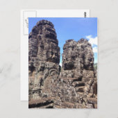 Bayon Tempel Postkarte (Vorne/Hinten)