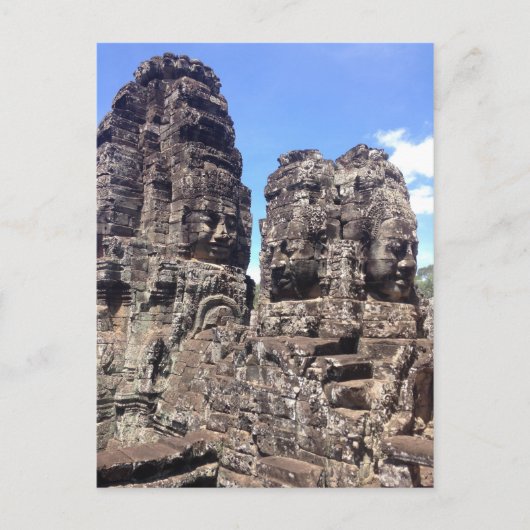 Bayon Tempel Postkarte (Vorderseite)