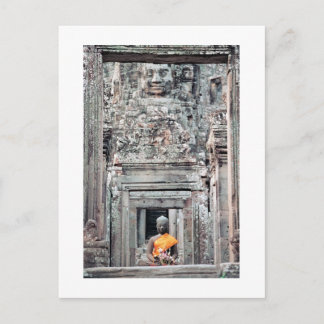 Bayon Temple, Angkor Thom, Kambodscha Postkarte