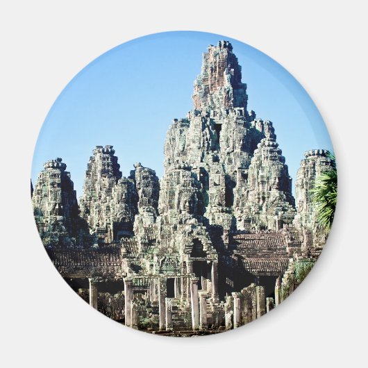 Bayon Temple in Angkor, Kambodscha Magnet (Vorne)