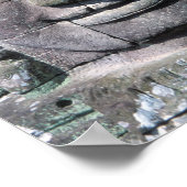 Bayon Temple in Angkor Wat - Kambodscha Poster (Ecke)