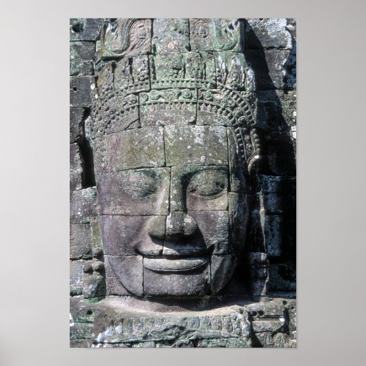 Bayon Temple in Angkor Wat - Kambodscha Poster (Vorne)