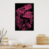 Bayonetta Gomorrah Summon Poster (Küche)