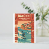 Bayonne — Französische Baskenküste Postkarte (Stehend Vorderseite)