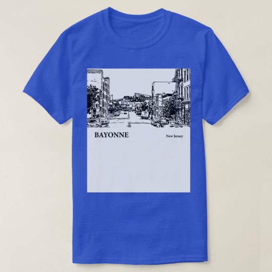 Bayonne New Jersey 3 T-Shirt (Design vorne)