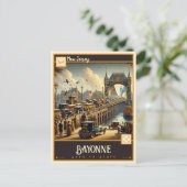 Bayonne, New Jersey | VINTAG Postkarte (Stehend Vorderseite)