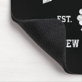 Bayonne New Jersey Vintage Shamrock Srts Mousepad (Ecke)