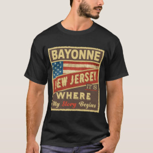 Bayonne Nj Hier beginnt meine Geschichte _1 T-Shirt