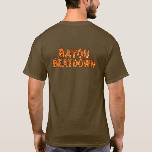 Bayou Beatdown shirt (Rückseite)