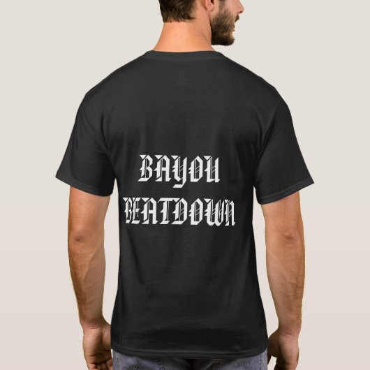 Bayou Beatdown shirt (Rückseite)