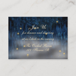 Bayou Bliss Empfang Cards Begleitkarte