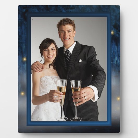 Bayou Bliss Wedding Plaque Fotoplatte (Vorderseite)