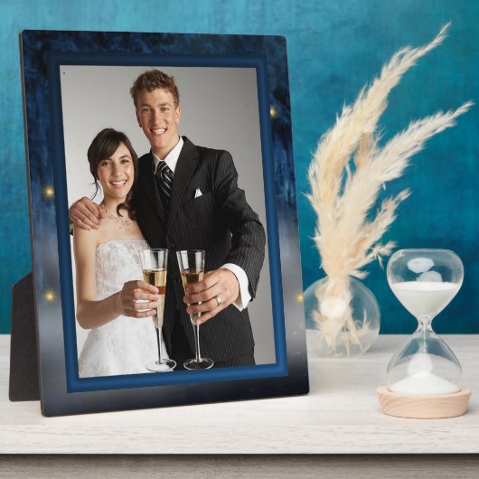 Bayou Bliss Wedding Plaque Fotoplatte (Seite)