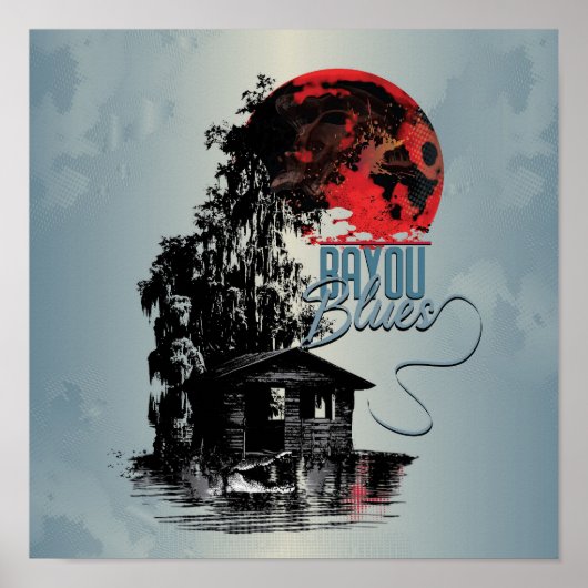 Bayou Blues Poster (Vorne)