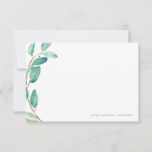 Bayou Botanical | stationär Mitteilungskarte (Vorderseite)