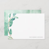 Bayou Botanical | stationär Mitteilungskarte (Vorne/Hinten)