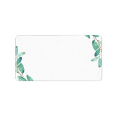 Bayou Botanicals | Adressaufkleber (Vorne)