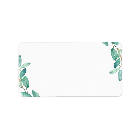 Bayou Botanicals | Adressaufkleber (Vorne)