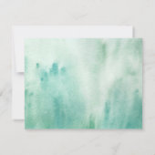 Bayou Botanicals | Hochzeitsempfang Einladung (Rückseite)