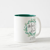 Bayou Botanicals | Trauzeugin Zweifarbige Tasse (VorderseiteRechts)