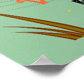 Bayou Cajun Alligator Babydusche Begrüßungszeichen Poster (Ecke)