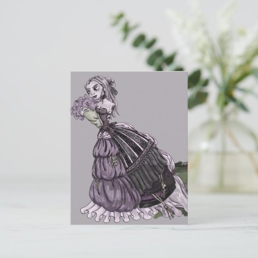 Bayou Doll Postkarte (Stehend Vorderseite)