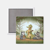 Bayou Jug Band Magnet (Vorderseite/Rückseite)