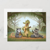 Bayou Jug Band Postcard Postkarte (Vorne/Hinten)