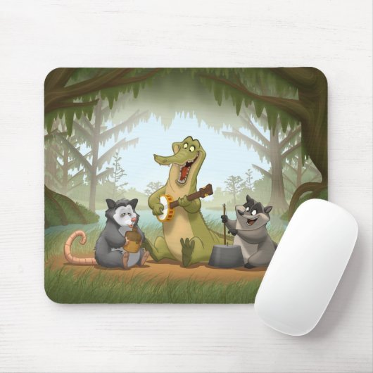 Bayou-Krug-Band Mousepad (Mit Mouse)