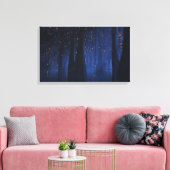 Bayou (Nacht) Leinwanddruck (Insitu (Wohnzimmer))