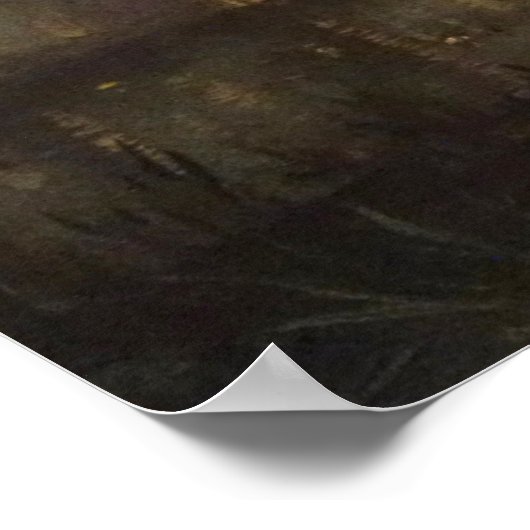 Bayou Plaquemines (1881) von Joseph Rusling Meeker Poster (Ecke)