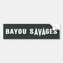 Bayou Savages Aufkleber