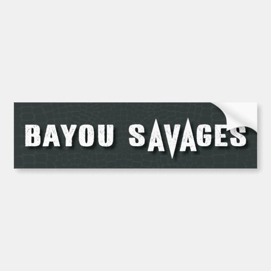 Bayou Savages Aufkleber Autoaufkleber (Vorne)