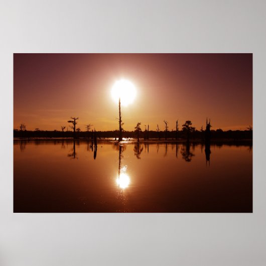 Bayou Sunset Poster (Vorne)