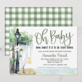 Bayou Swamp Baby Dusche Einladung