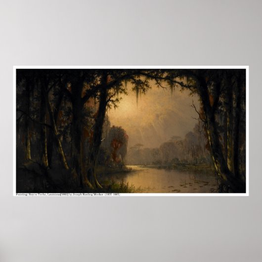Bayou Teche, Louisiana[1883] Poster (Vorne)
