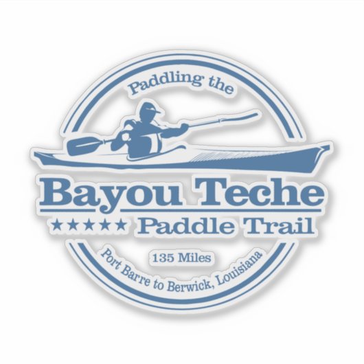 Bayou Teche PT (SK) Aufkleber (Vorderseite)
