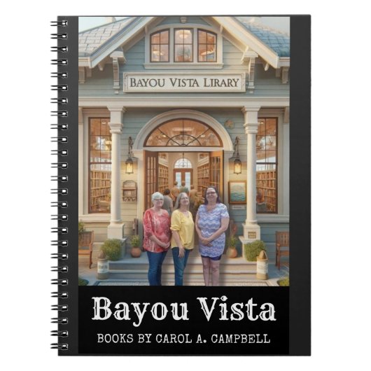 Bayou Vista Library – Southern Psychos Collection Notizblock (Vorderseite)