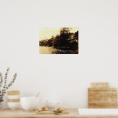 Bayport Michigan Lake Fenton Poster (Küche)