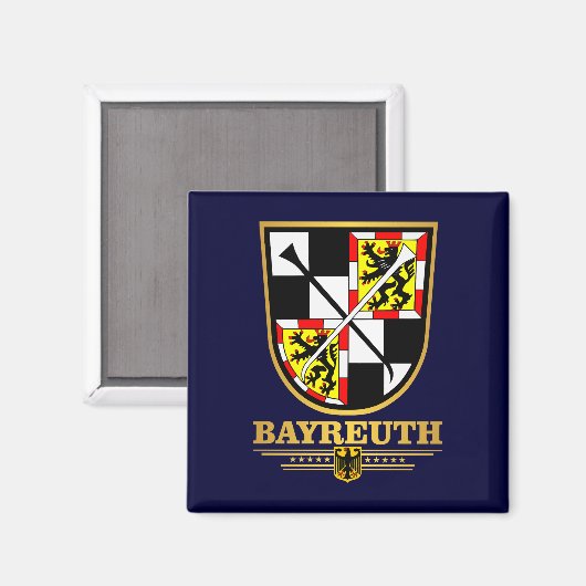 Bayreuth Magnet (Vorderseite/Rückseite)