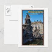 Bayreuth - Neues Schloss Postkarte (Vorne/Hinten)