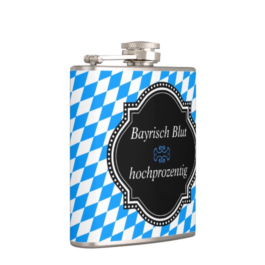 Bayrisch Blut Flachmann (Rechts)