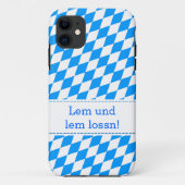 Bayrisch Case-Mate iPhone Hülle (Rückseite)