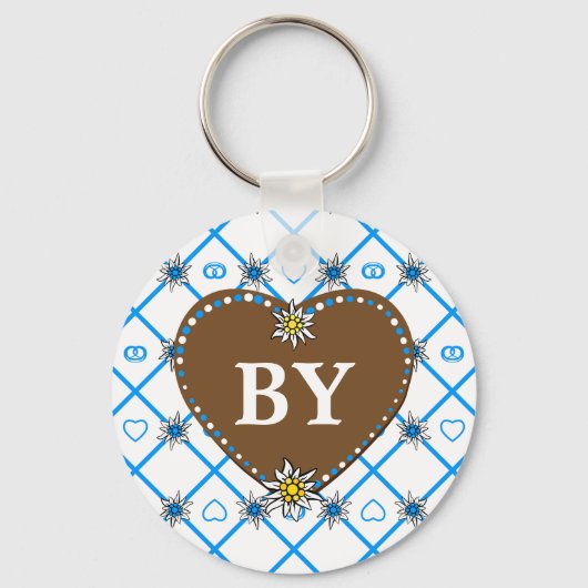 Bayrisch Modern Schlüsselanhänger (Vorderseite)