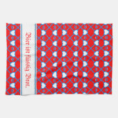 Bayrische Muster Geschirrtuch (Horizontal)