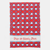 Bayrische Muster Geschirrtuch (Vertikal)